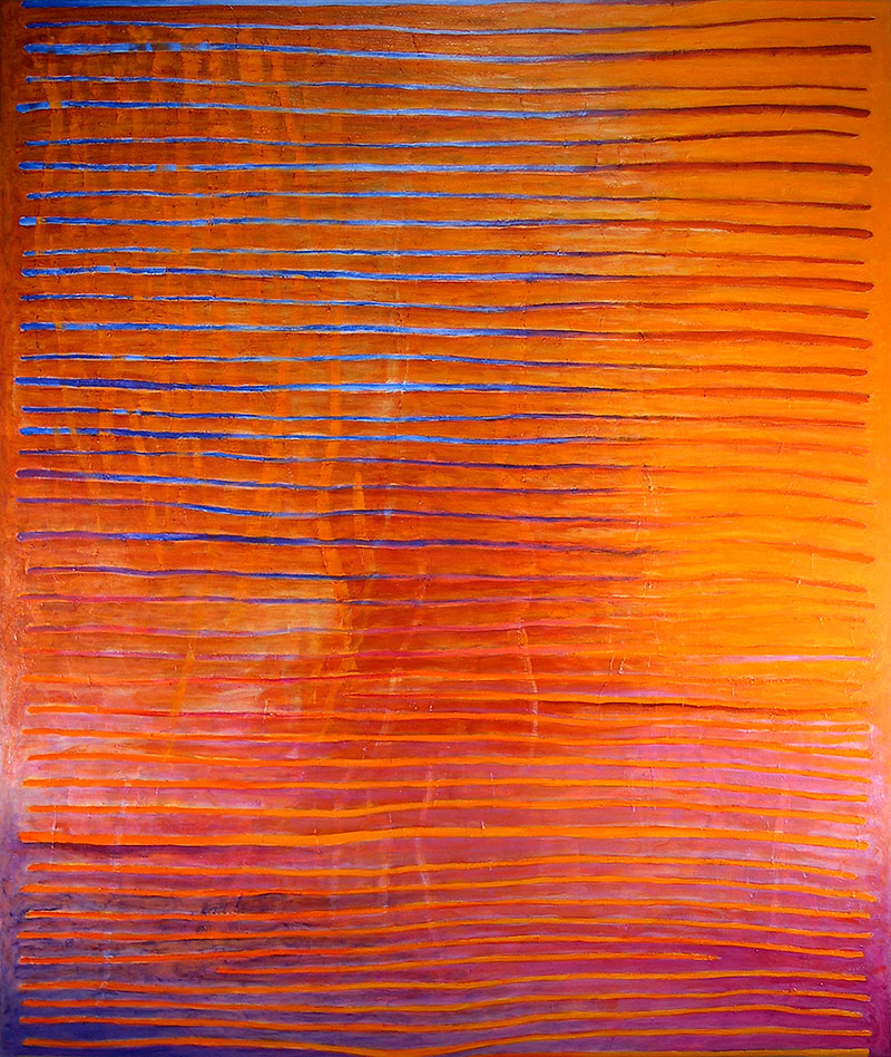 Burnt Organge and Cobalt Glory